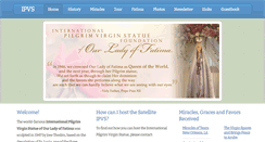 Desktop Screenshot of pilgrimvirginstatue.com